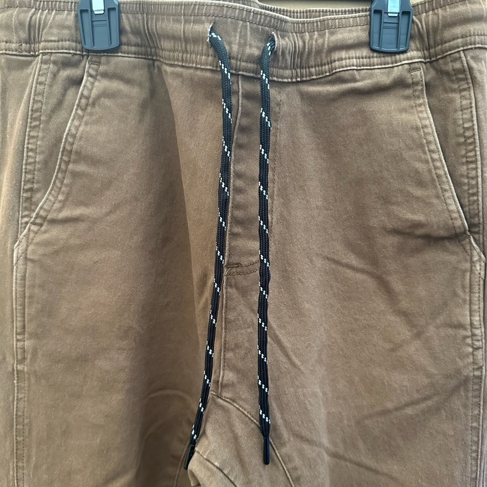 Khaki joggers